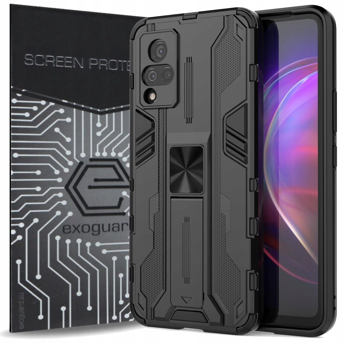 

Case Obudowa Etui Pancerne Szkło do Vivo V21 5G