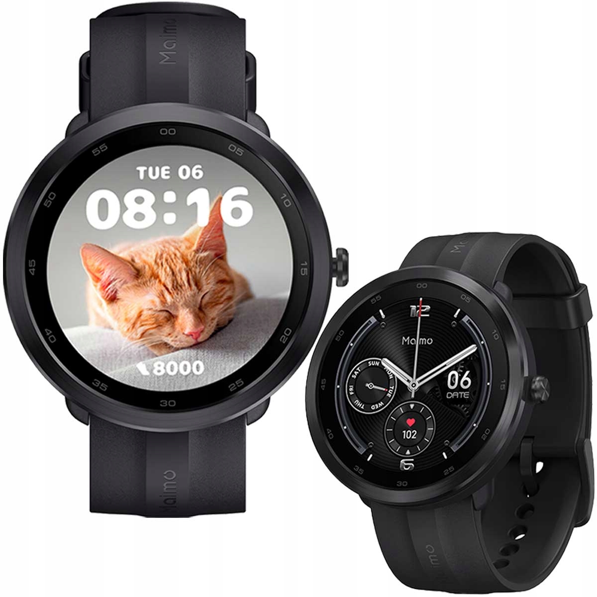 

Smartwatch Męski Zegarek Smart Tętno SpO2 Lekki