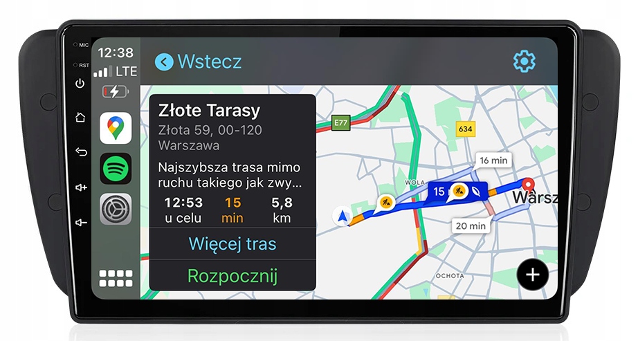 Seat Ibiza 6J 2008-2013 Radio Android Navigace Apple Carplay Duduauto