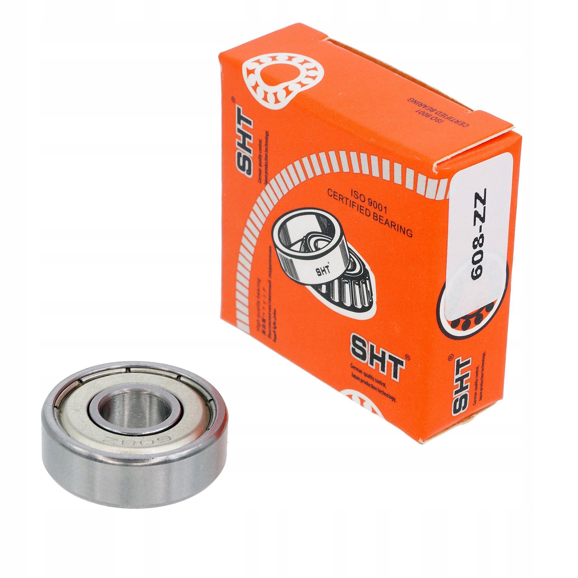 ŁOŻYSKO KULKOWE 608 ZZ