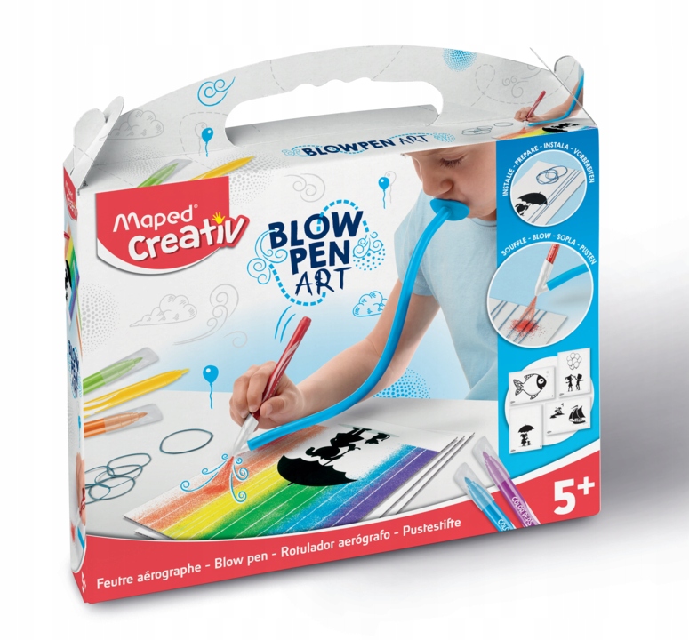 

Flamastry Dmuchane Blowpen Art Creative Maped