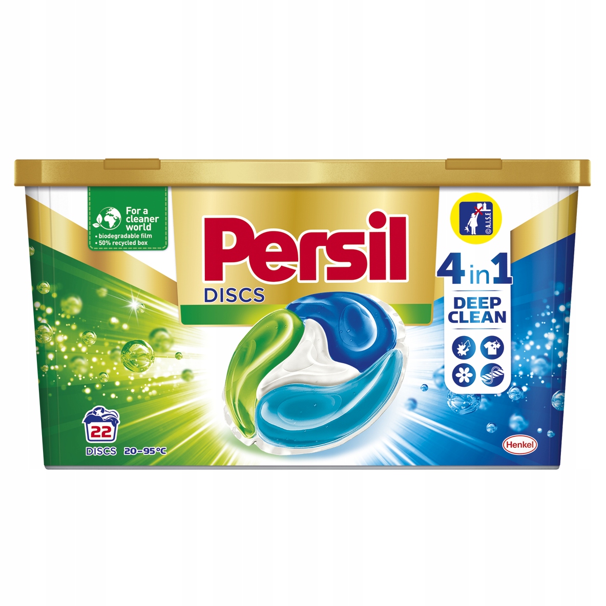 

Persil Deep Clean Discs Kapsułki do prania 4w1 22p
