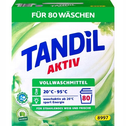 Originální německý prací prášek Tandil Aktiv – 80 praní