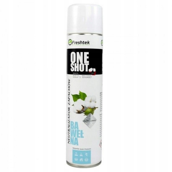 

Neutralizator Zapachów One Shot Bawełna 600ml