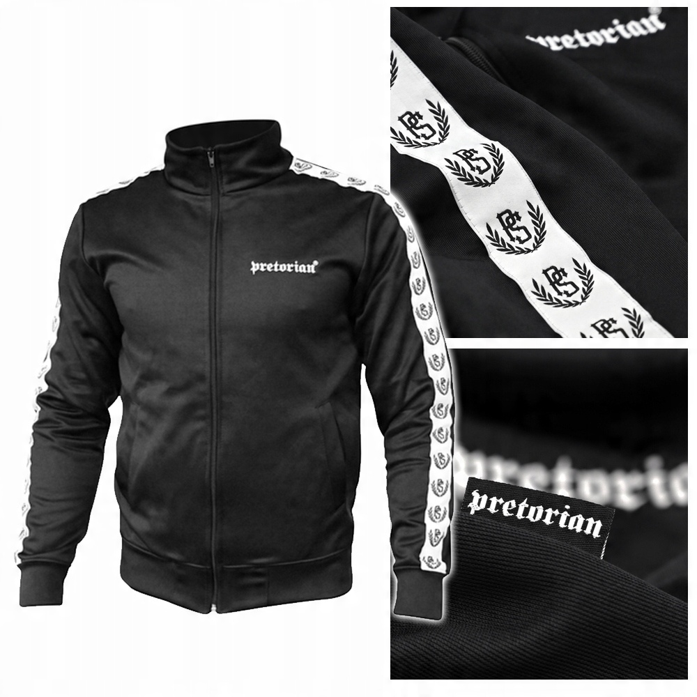 

Bluza męska z lampasami rozpinana Pretorian r.S