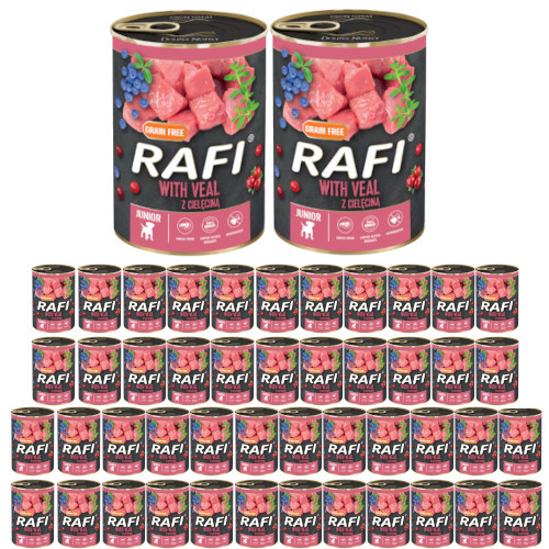 Dolina Noteci Rafi junior cielęcina 48x400g