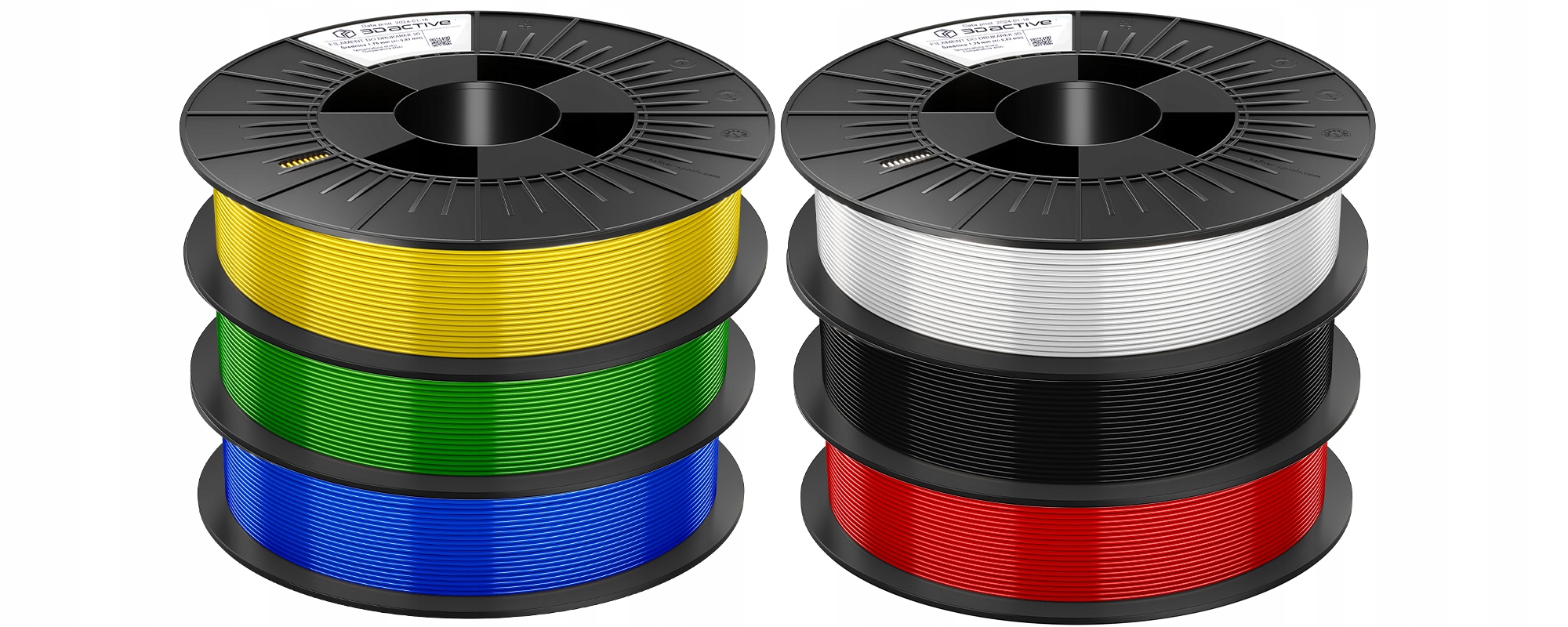 FILAMENT PLA DO DRUKAREK DŁUGOPISU 3D STARTPACK 3DACTIVE 1,75 MM 6x550 G Producent Inna