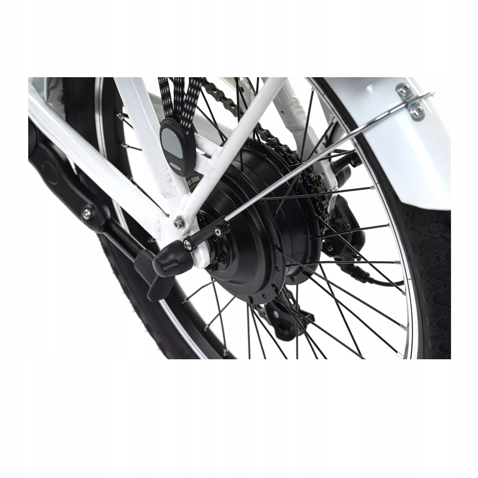 Велосипед електричний LEVIT CHILO 3 - складаний, білий 90 photo 6