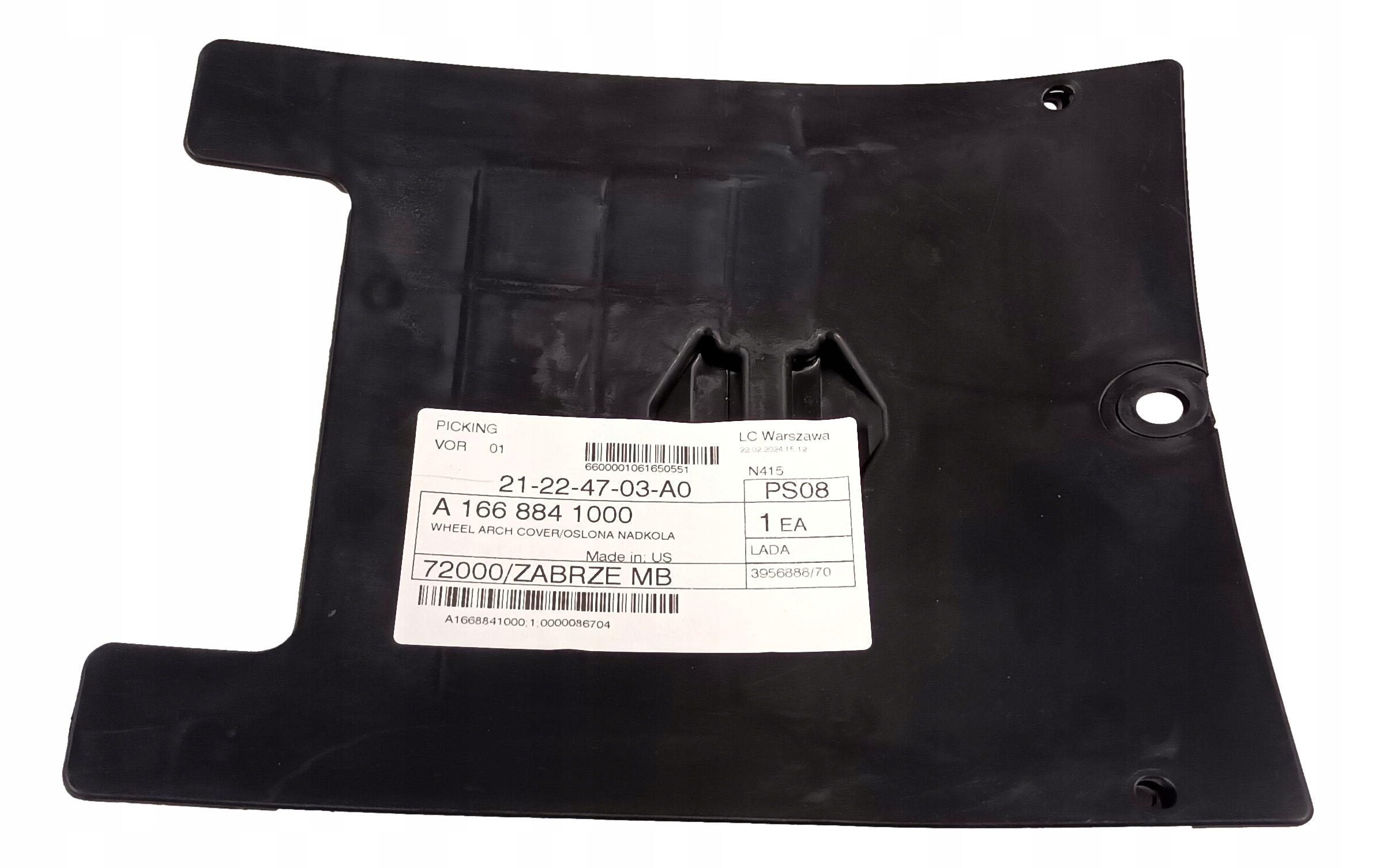 Mercedes ML W166 Gl X166 Revizní krytka předního kola Oe