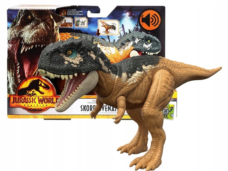 

Jurassic World Dominion Dinozaur Skorpiovenator dź