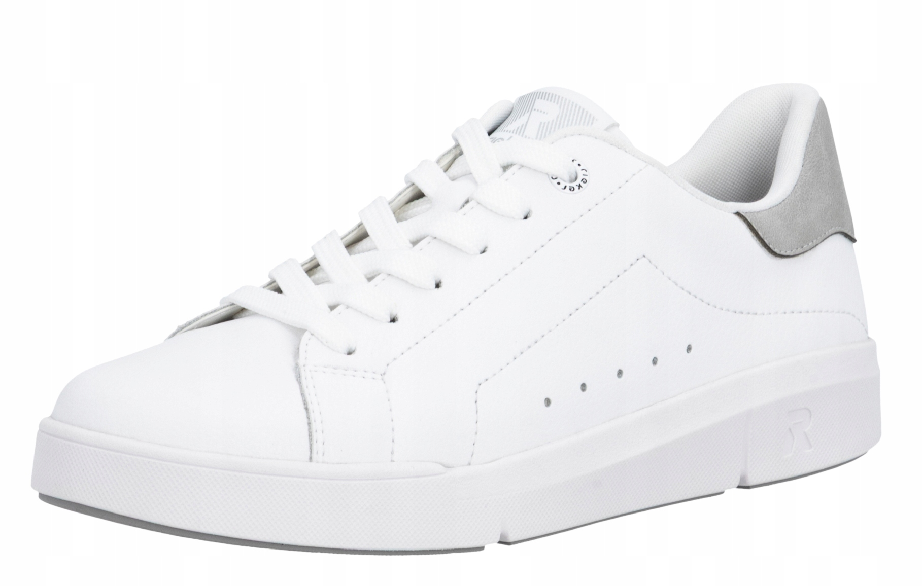 Rieker 41902-80 vel.40 bílé polobotky sportovní tenisky Soft