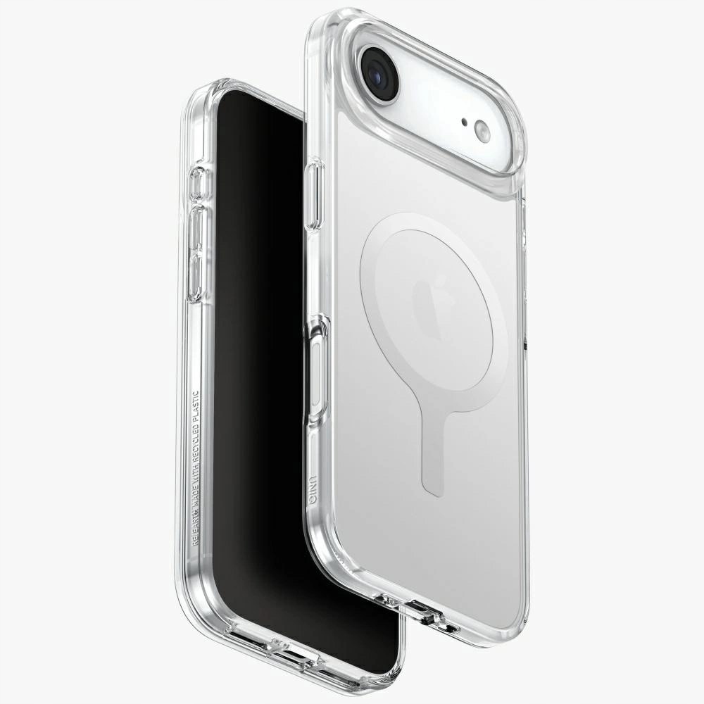 Etui Uniq Clario Magclick Charging na iPhone Air przezroczyste