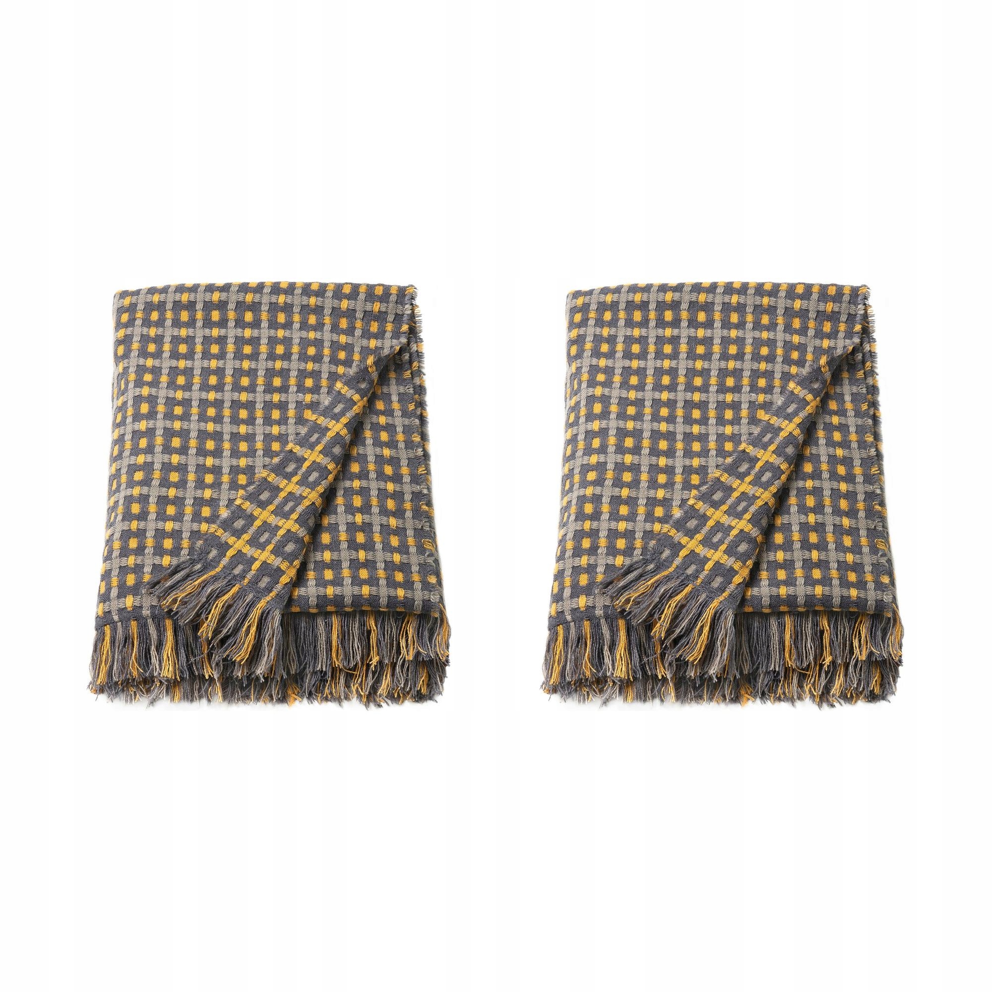 2 ks Flikbrunort Pled mřížka 130x170 cm