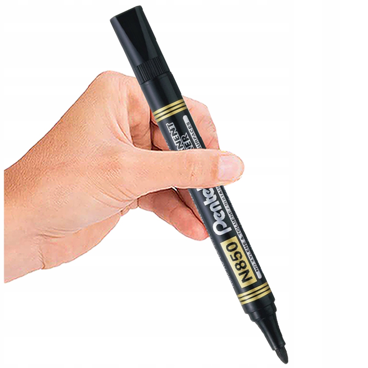 

Trwały Marker Pentel Czarny do Różnych Powierzchni