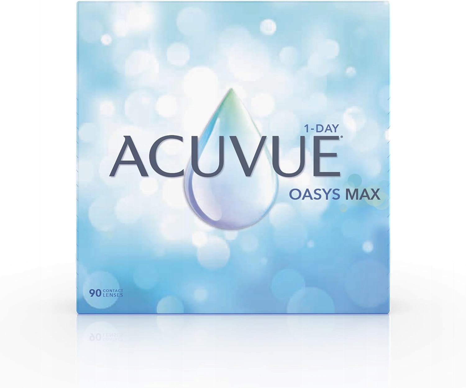 Soczewki kontaktowe Acuvue Oasys Max 1-Day, 90 szt. -4,00 8.5