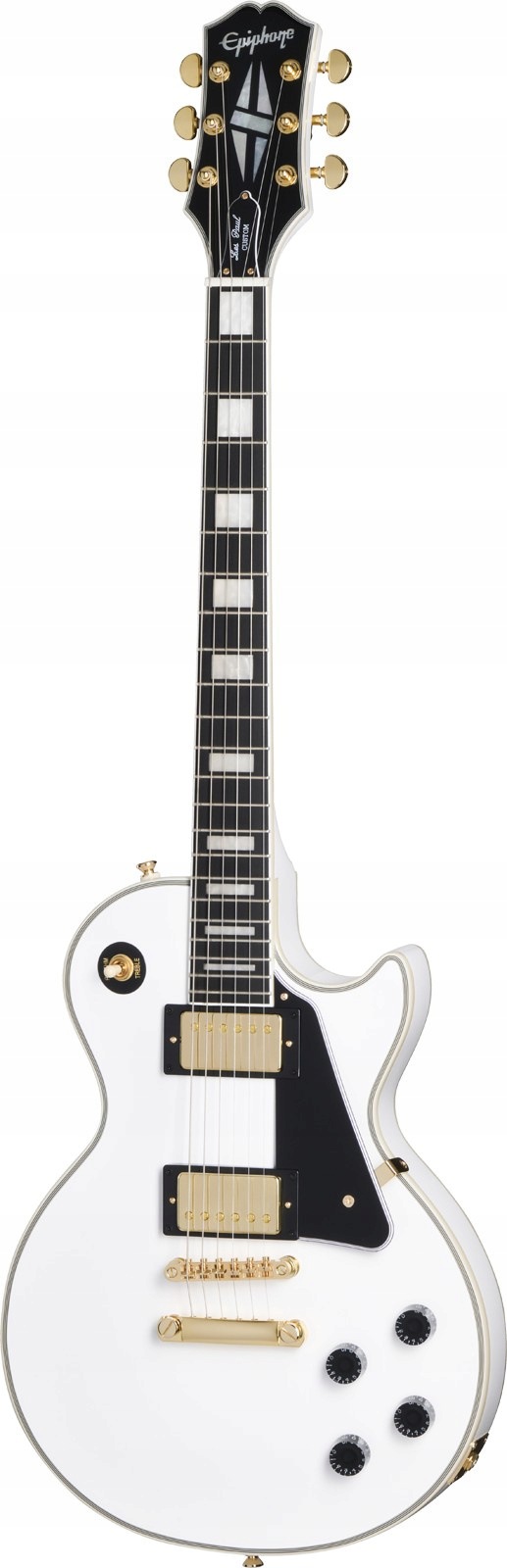 Epiphone Les Paul Custom (včetně prémiového obalu) Alpine White