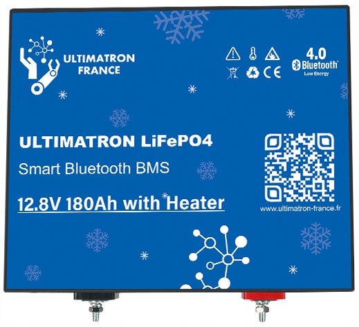 Акумулятор ULTIMATRON LIFEPO 4 SMART 180AH 12.8 V