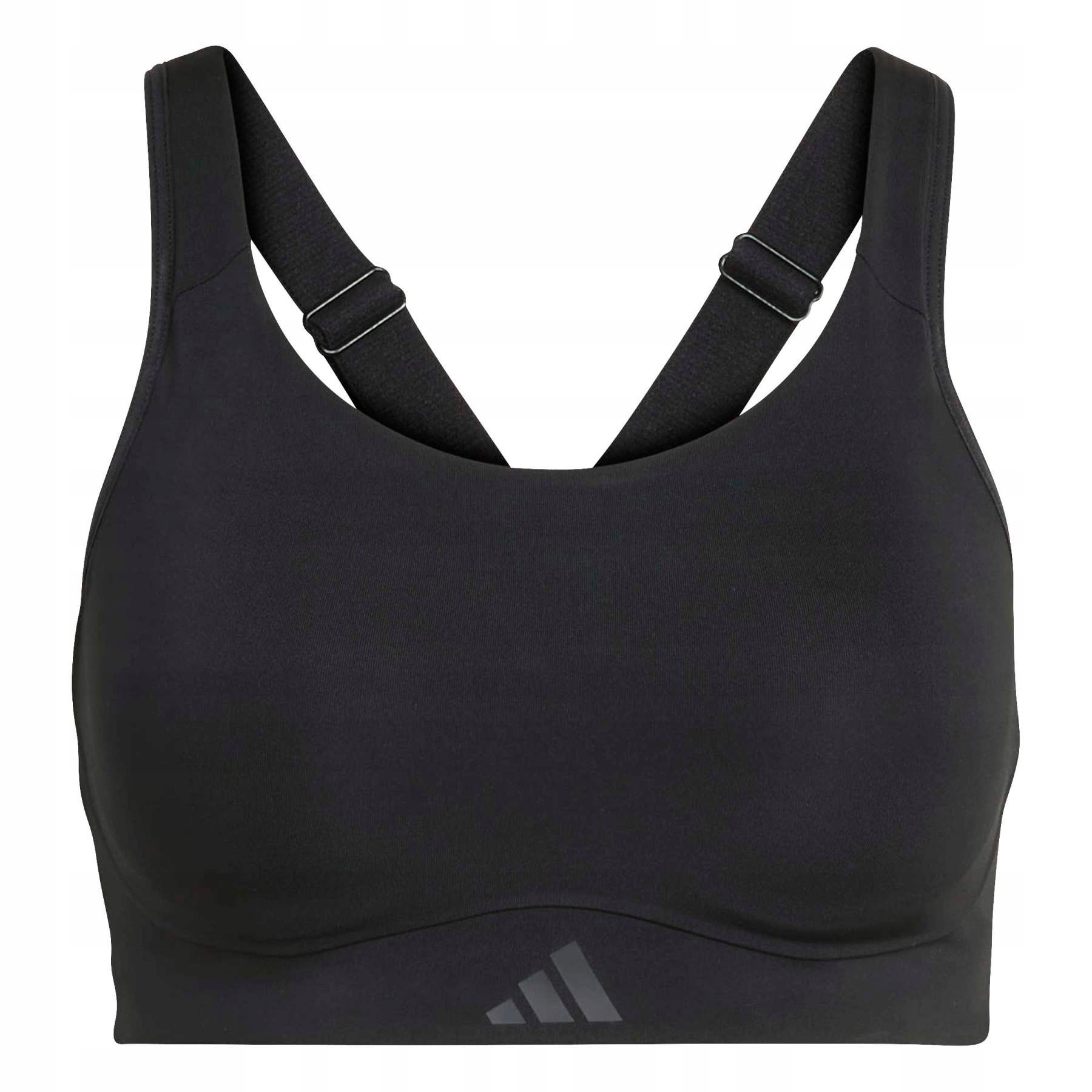 Stanik sportowy damski adidas Optime Workout czarny JN6896 r M Ab