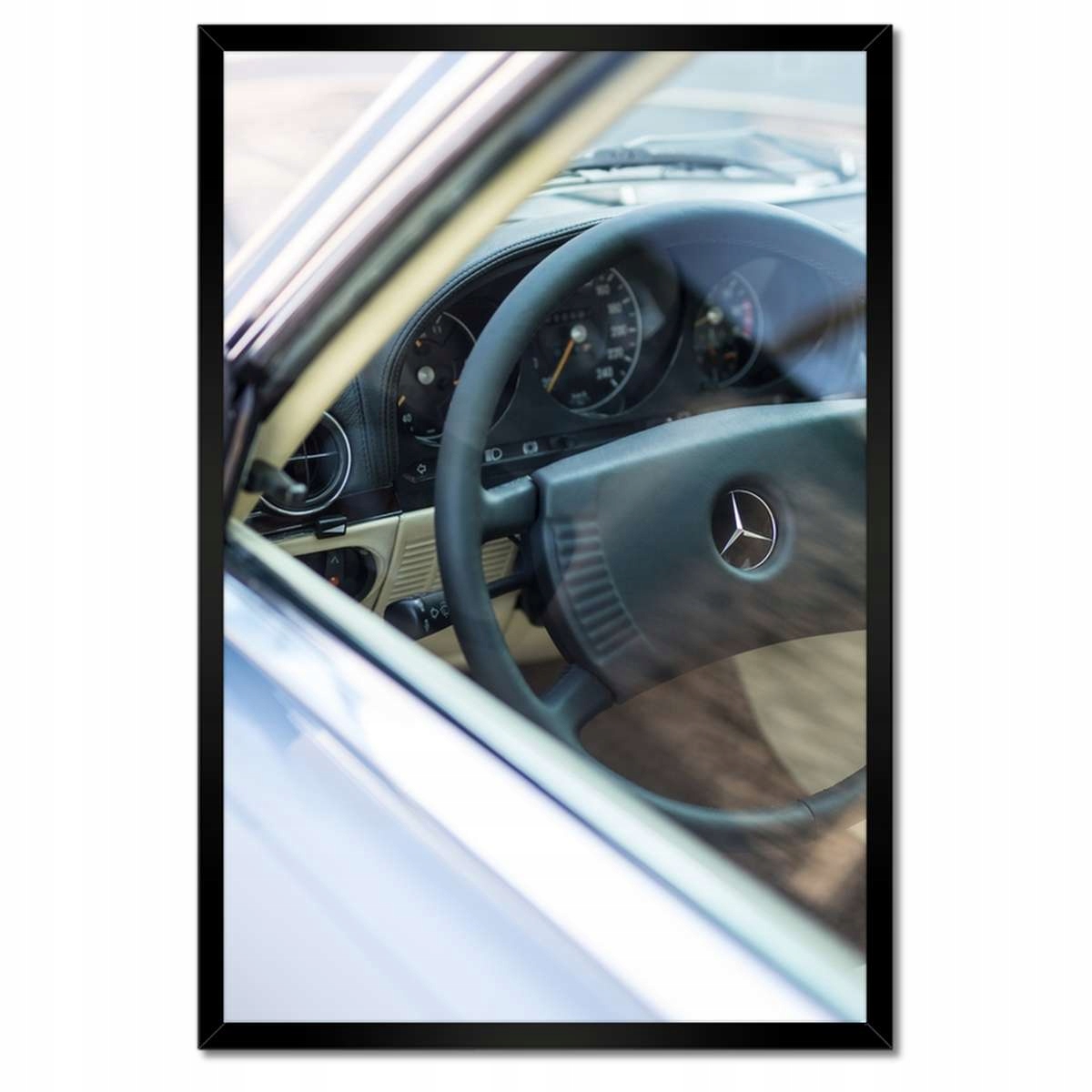 Plakáty v rámu 40x60 Mercedes 450 Slc Klasika