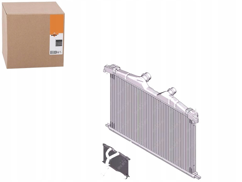 INTERCOOLER CITROEN C5 2.2D 3.0D 04 09>, C6, PE
