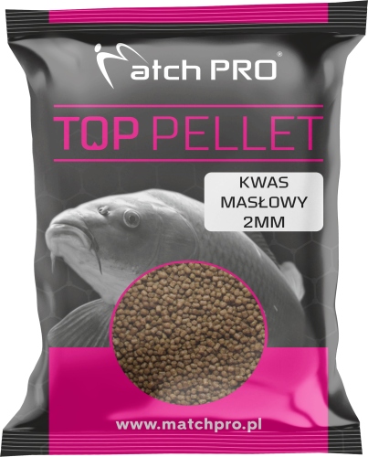 Pellet 2mm MatchPro 700g KWAS MASŁOWY SKISŁE MASŁO