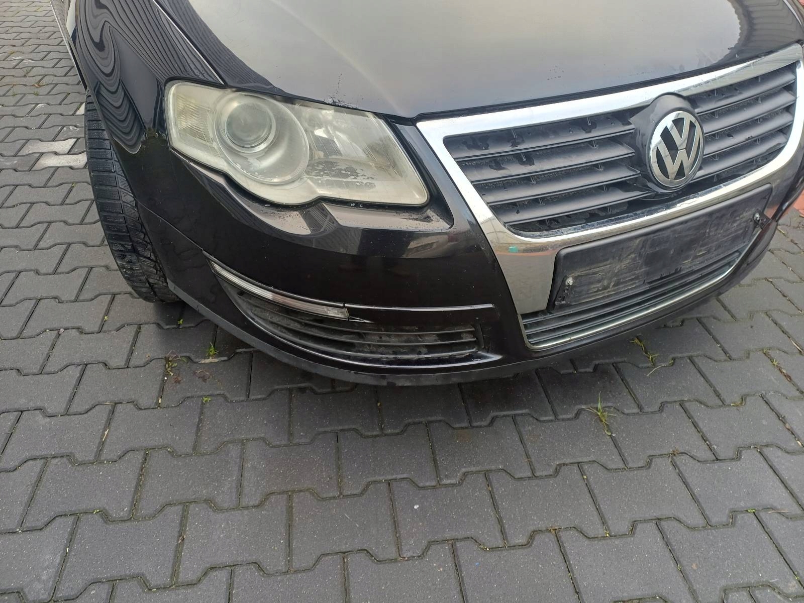complete front VOLKSWAGEN PASSAT B6 LC9X bonnet bumper fenders lights