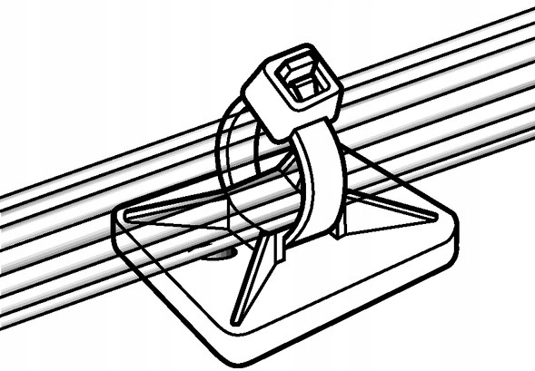 Cokół mocujący 28x28 100 szt., 151-01559 Kod producenta 151-01559