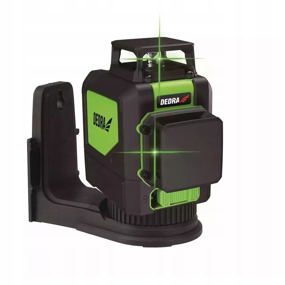 Multilaser Laser 2D Mocna zielona wiązka system samopoziomujący Dedra