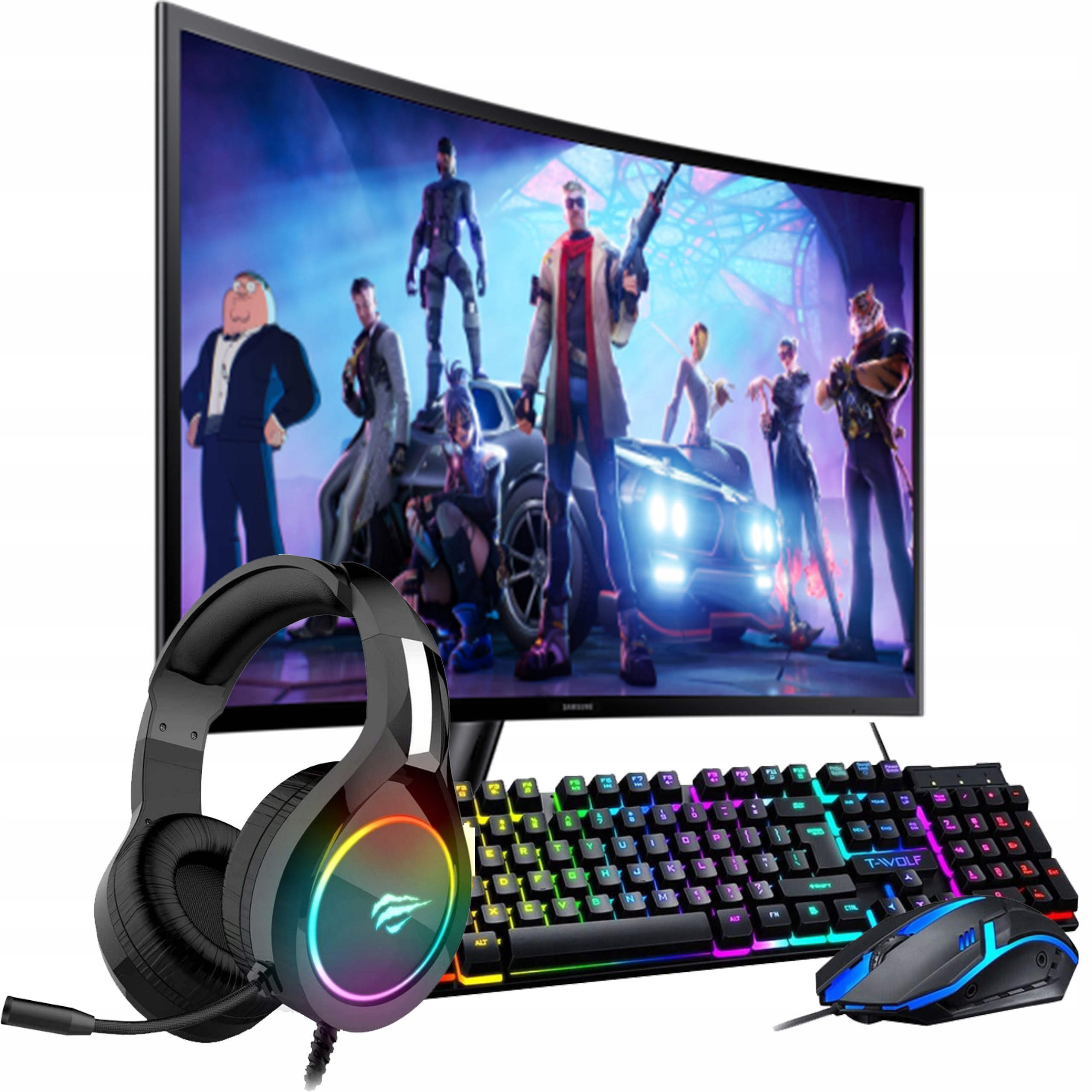 ZESTAW KOMPUTER GAMINGOWY RYZEN 5 RX6600 32 GB RAM 1 TB SSD WIN 11 Model procesora RYZEN 5 4500