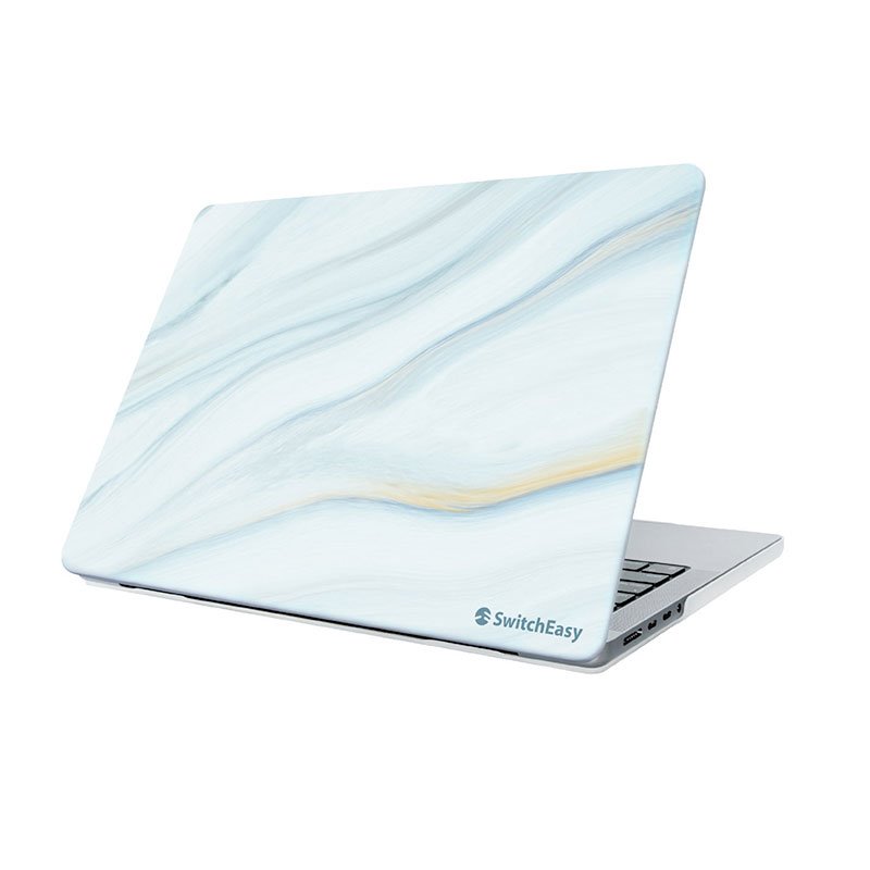 SwitchEasy Hardshell Marble Case GS-105-120-296-224 13" Cloudy White