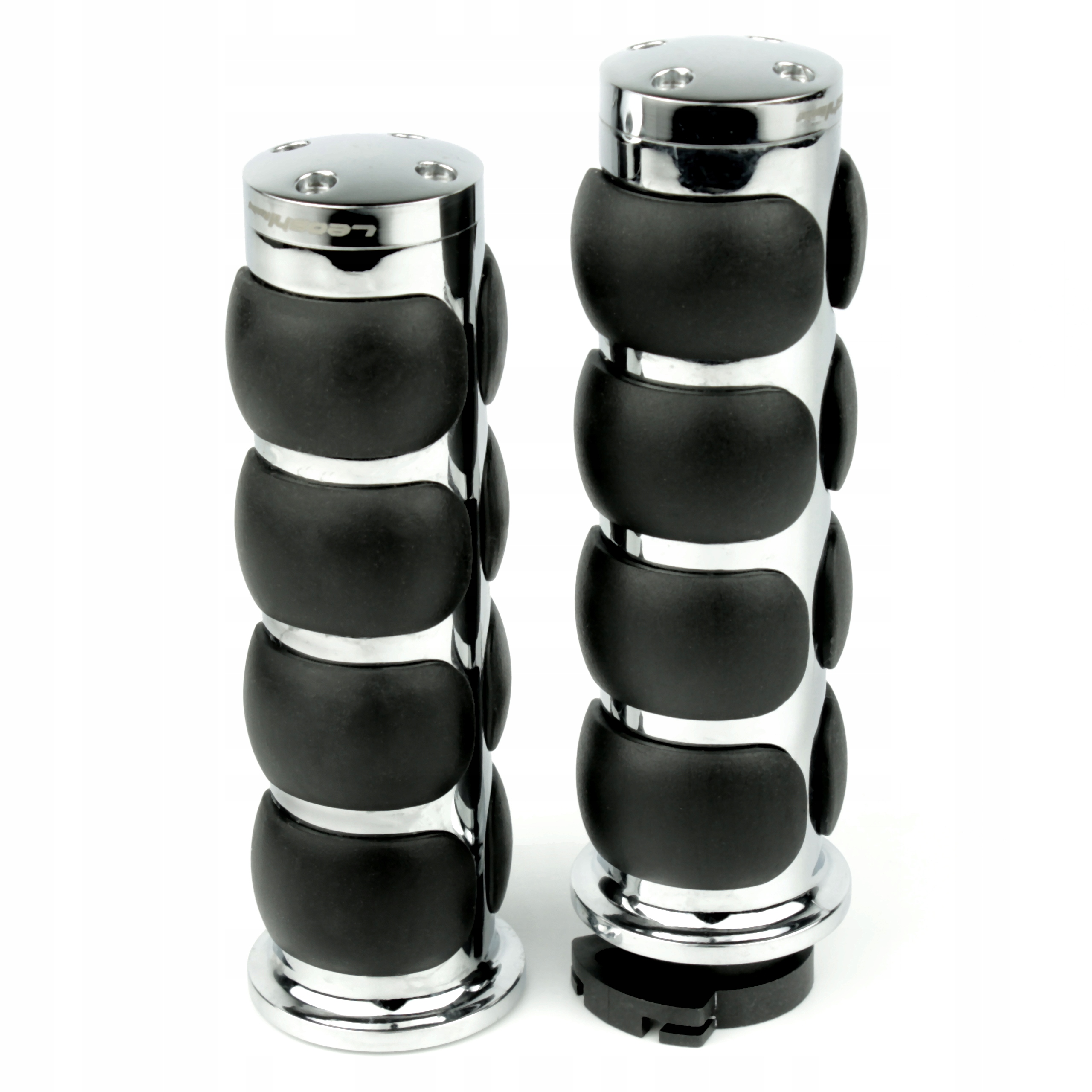 MANETKI CALOWE 685 CHROM CZARNA GUMA