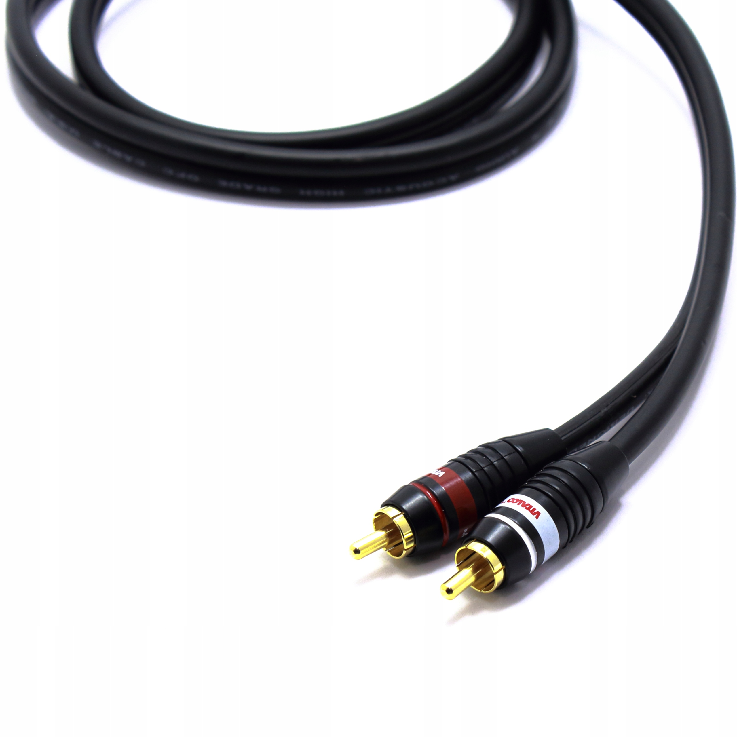 KABEL 2x RCA 2RCA 5m AUDIO CHINCH VITALCO PREMIUM Marka Vitalco