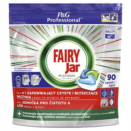 Tablety do myčky "Platinum", 90 tablet, Jar PG200033