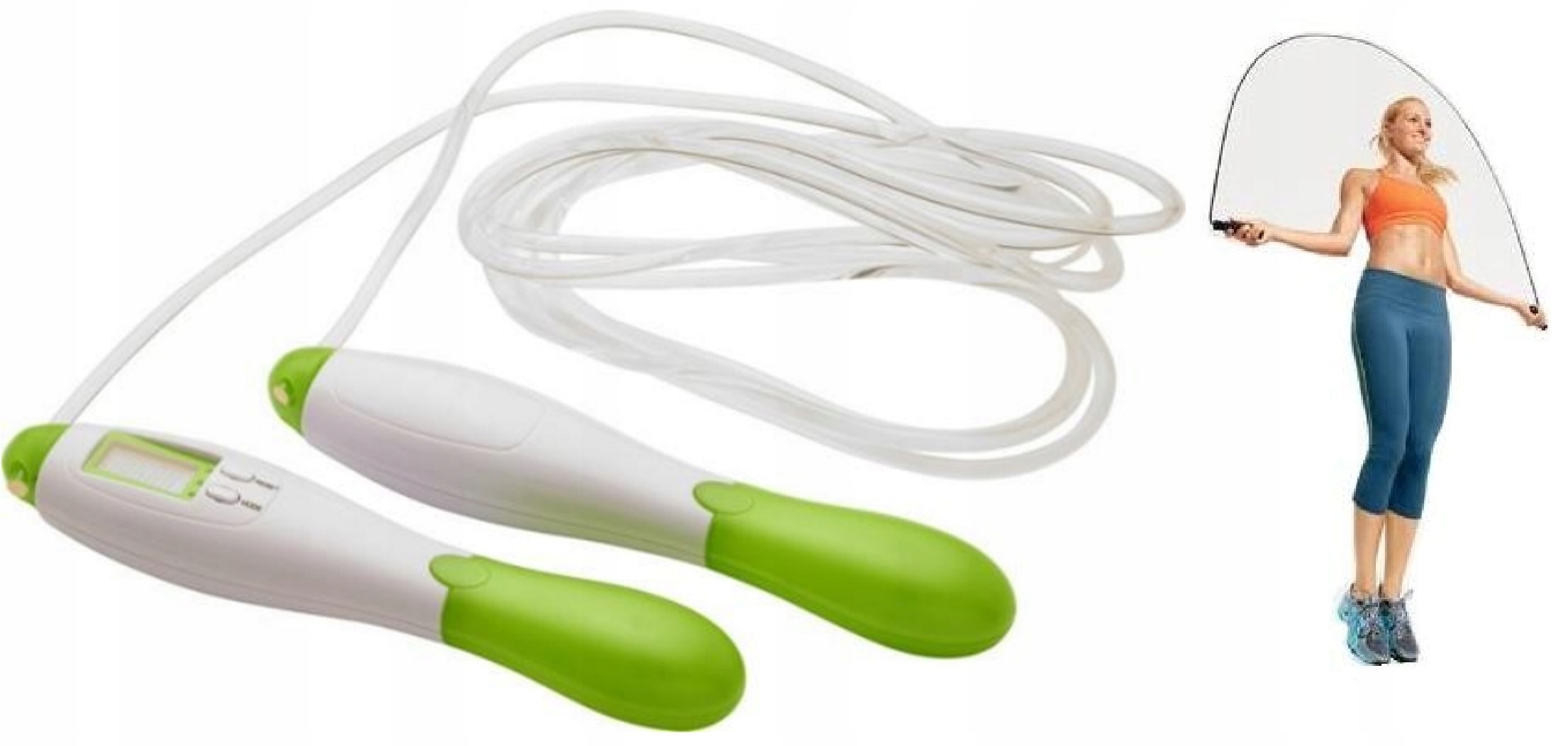 ! Skakanka lcd z licznikiem kalorii jump rope fit