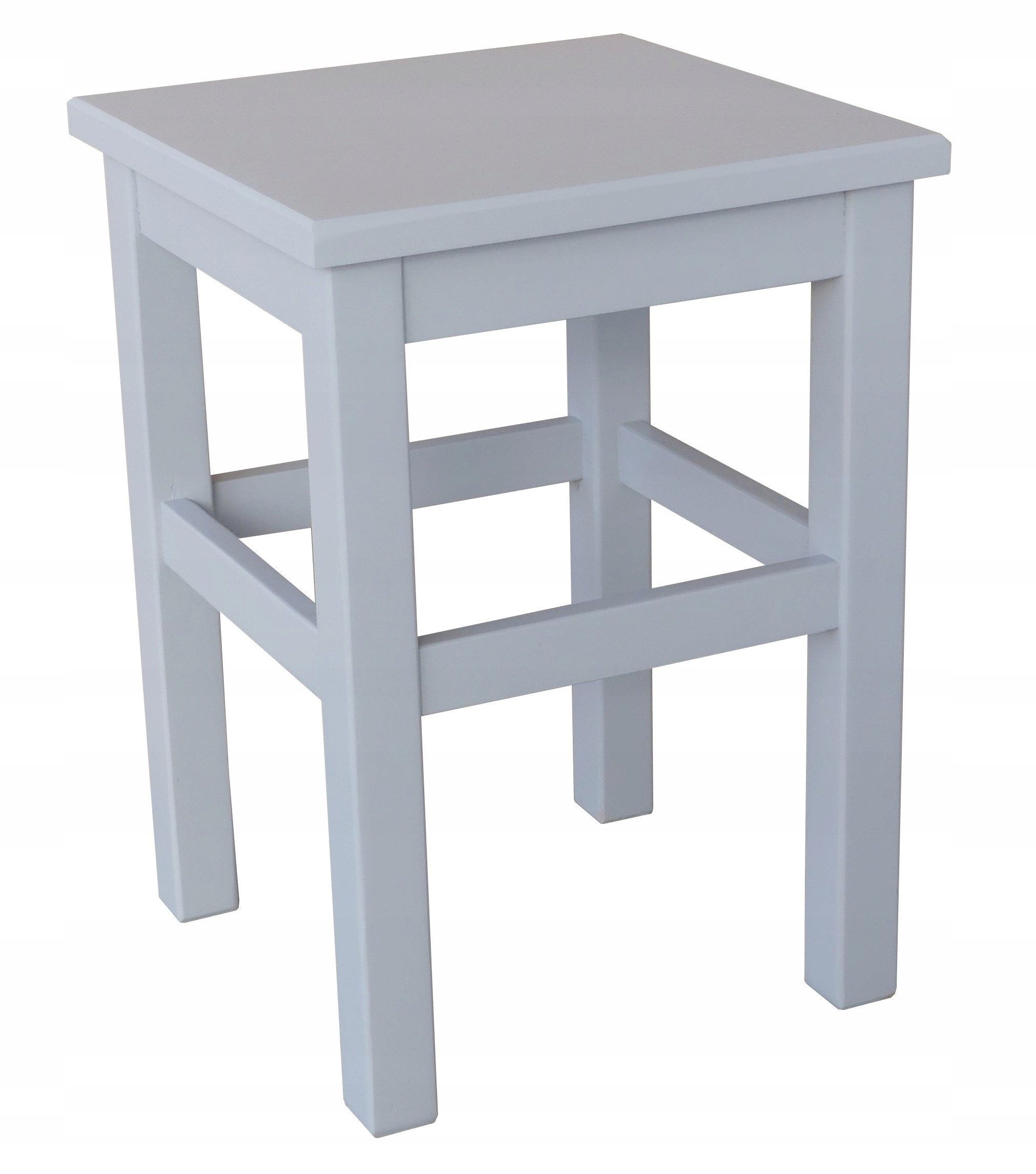 Dřevěná Kuchyňská Stolička Jednoduchá, Moderní Šedá, Světlý Popel