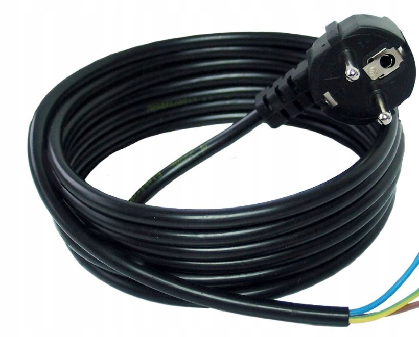 

Kabel zasilający z wtyczką 150 cm do pomp 1,5 m
