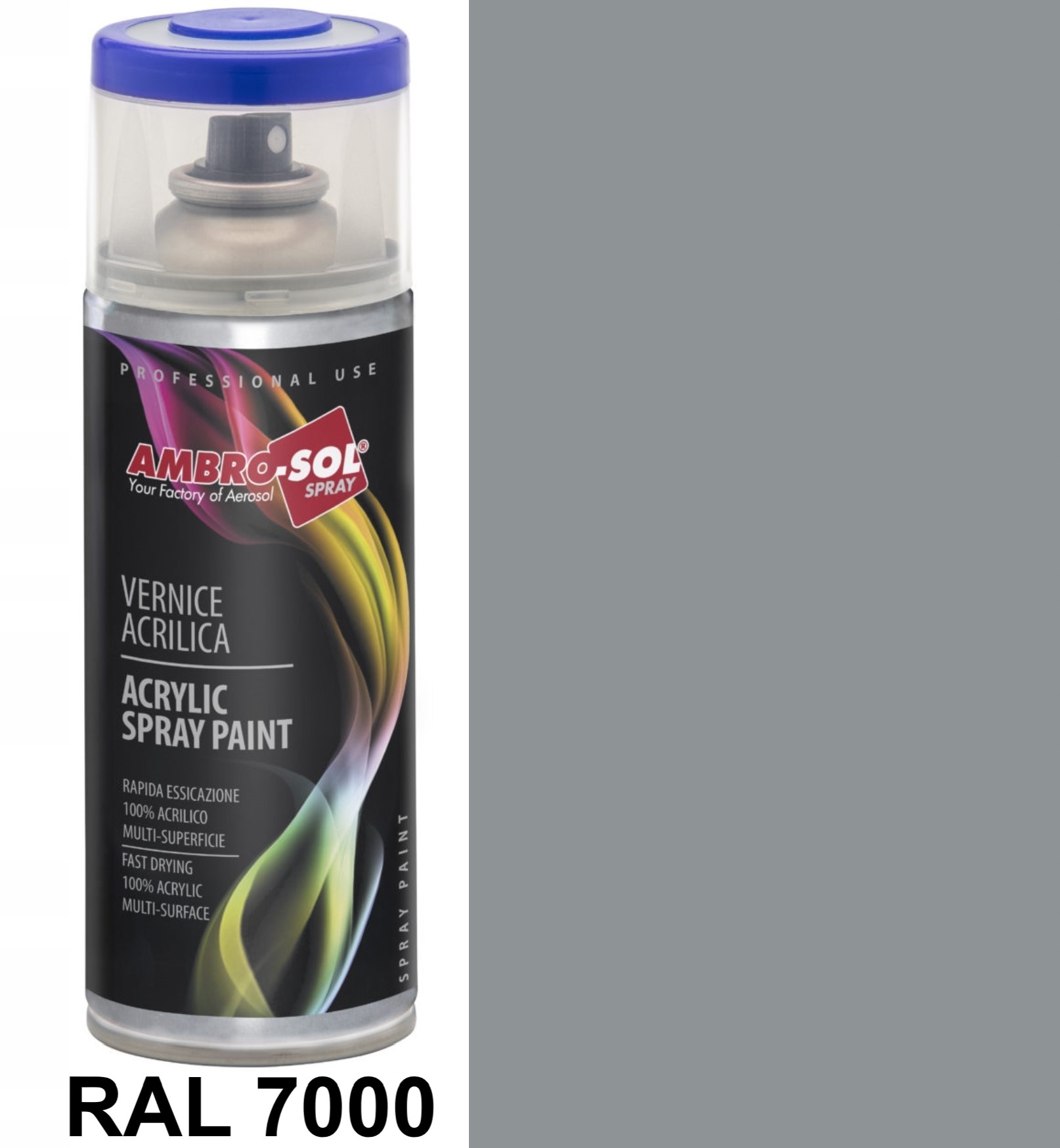 

7000 Ral Lakier Akrylowy Farba Spray Ambrosol