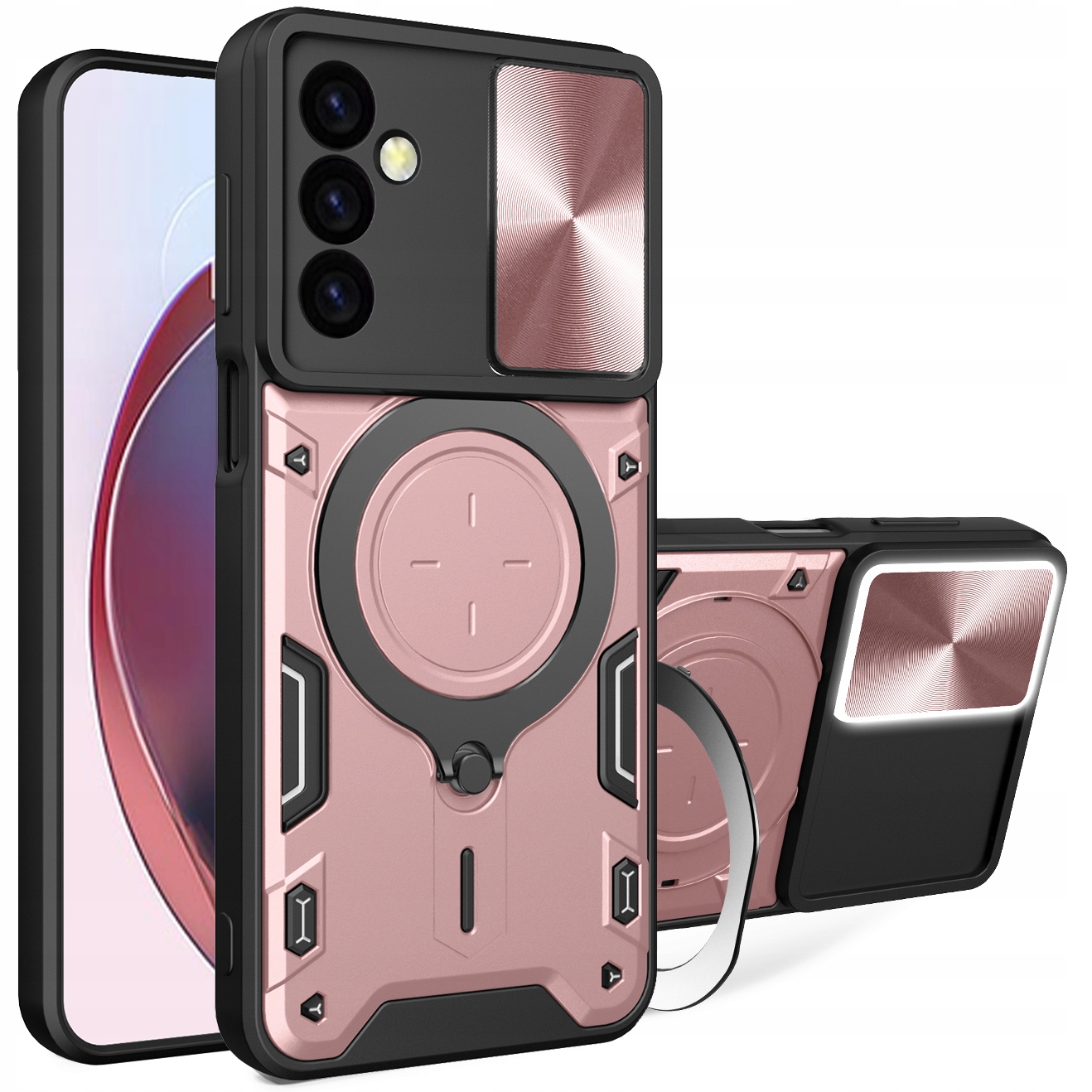 ETUI PANCERNE CASE COVER OBUDOWA FUTERAŁ RING do SAMSUNG GALAXY A25 5G