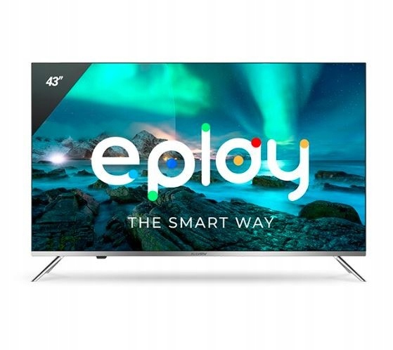 Telewizor QLED Allview QL43EPLAY6100-U 43" 4K UHD czarny Typ telewizora QLED