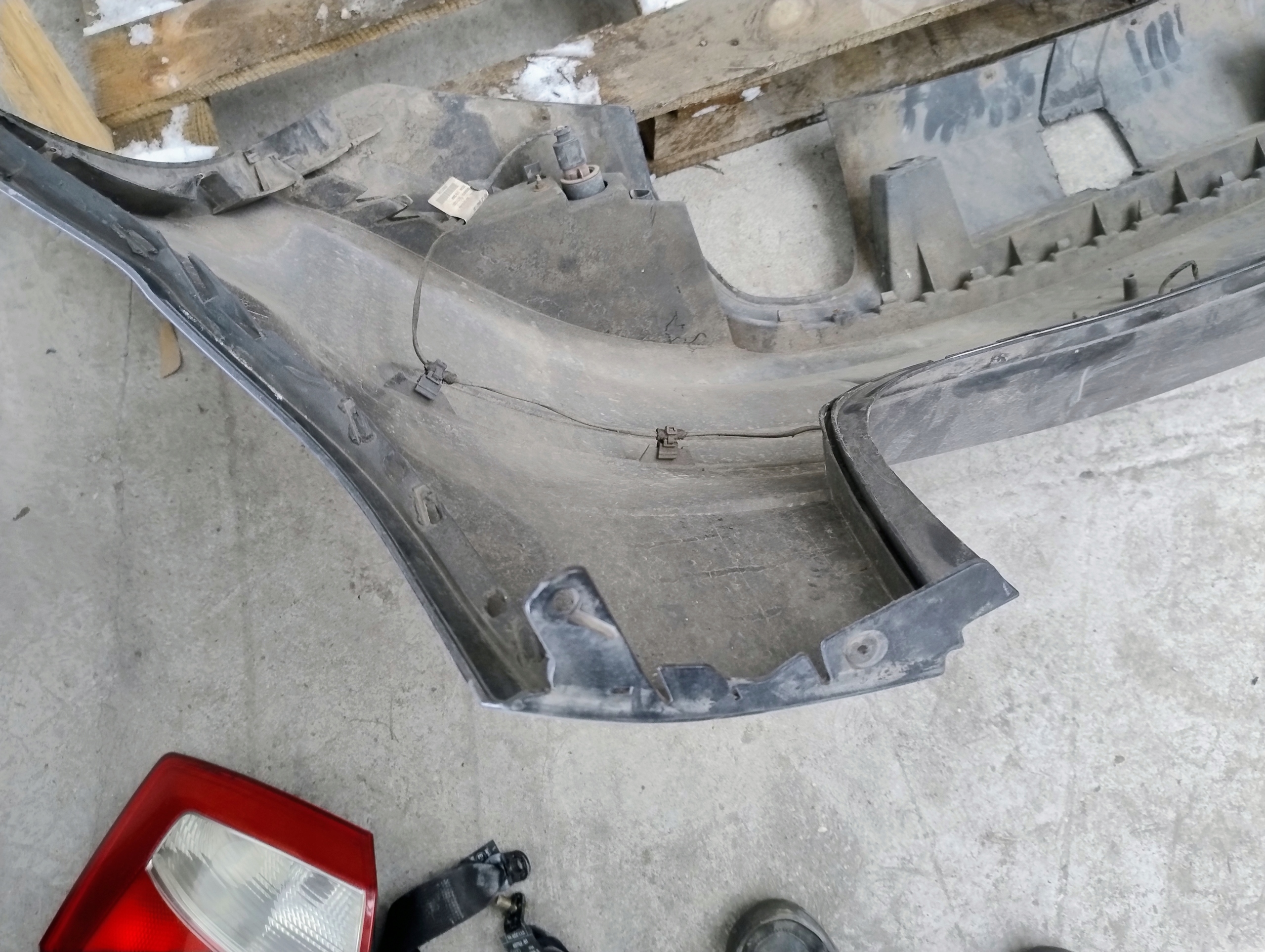 bumper rear part rear SEAt altea ls9n