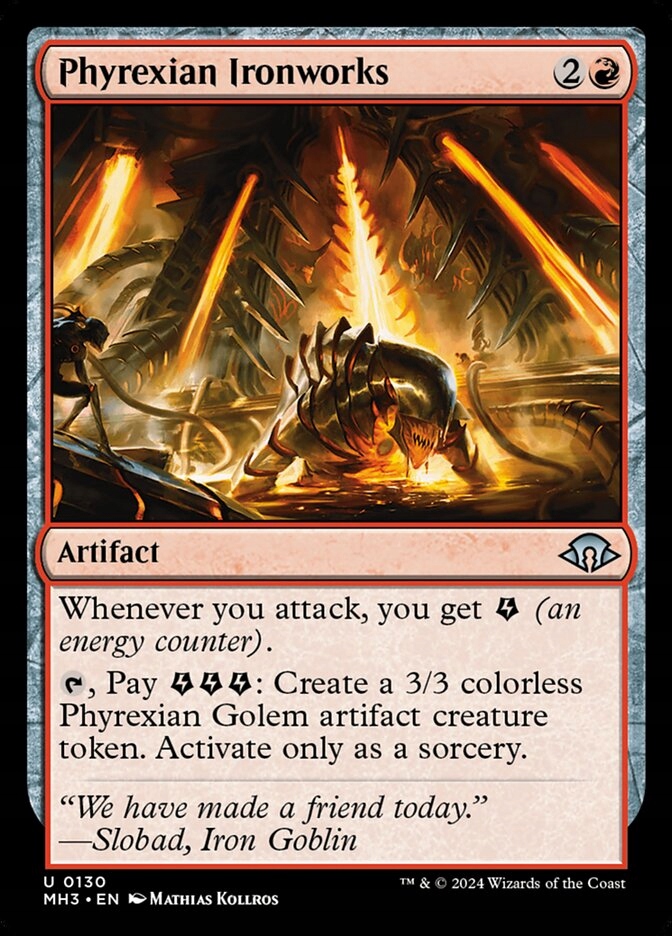 [MTG] Phyrexian Ironworks (MH3)