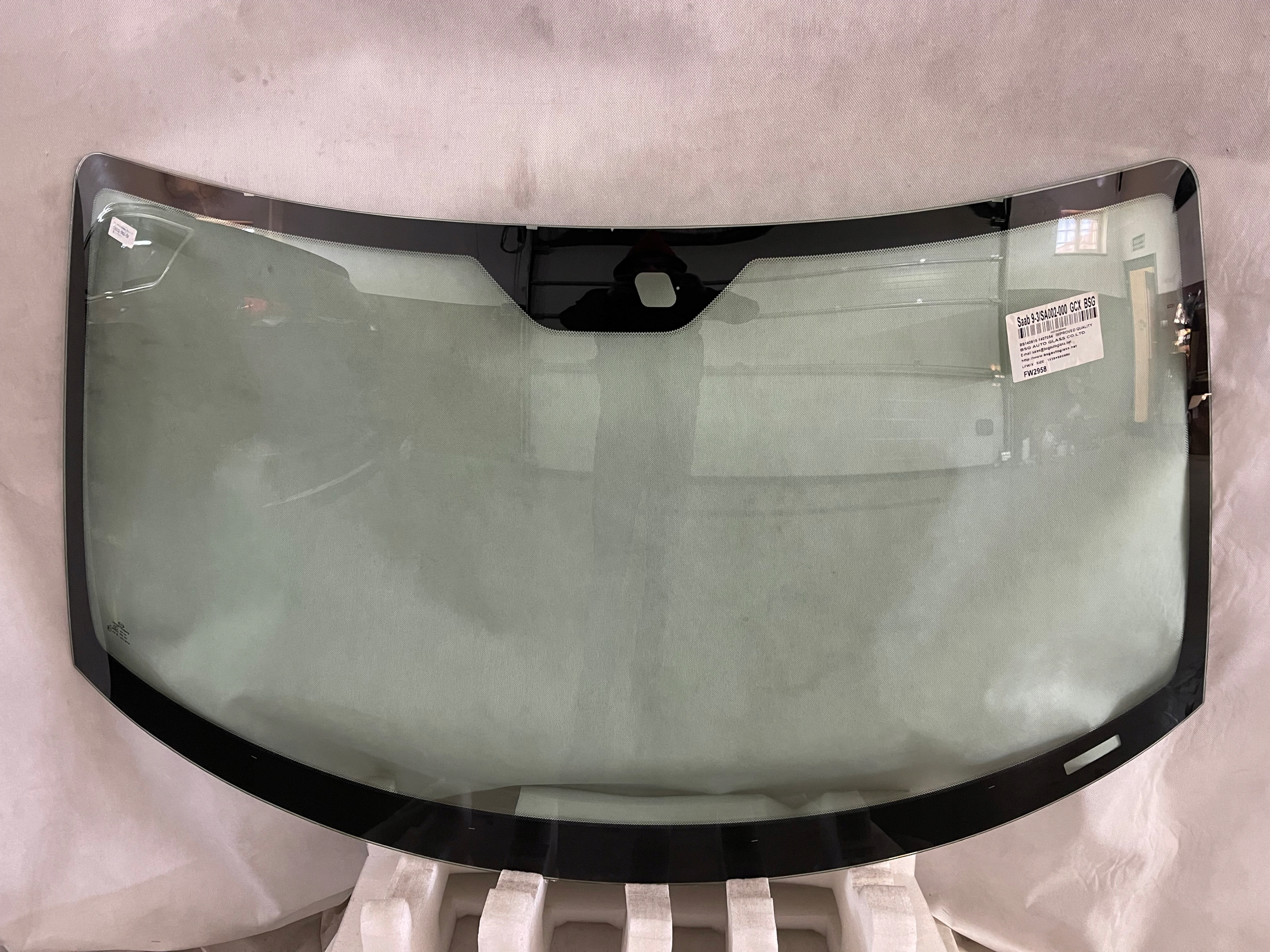 SAAB 9-3 CABRIO PO 2003 SZYBA PRZEDNIA Z SENSOREM