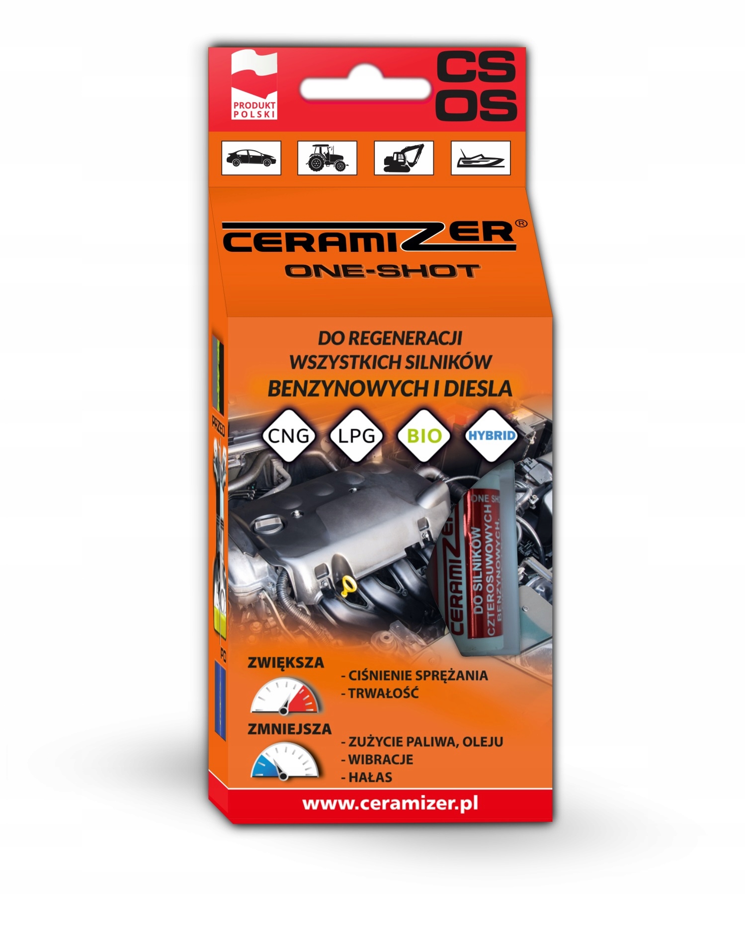 Zestaw Ceramizer One-Shot + Ceramizer CP2 Rodzaj dodatki do oleju silnikowego