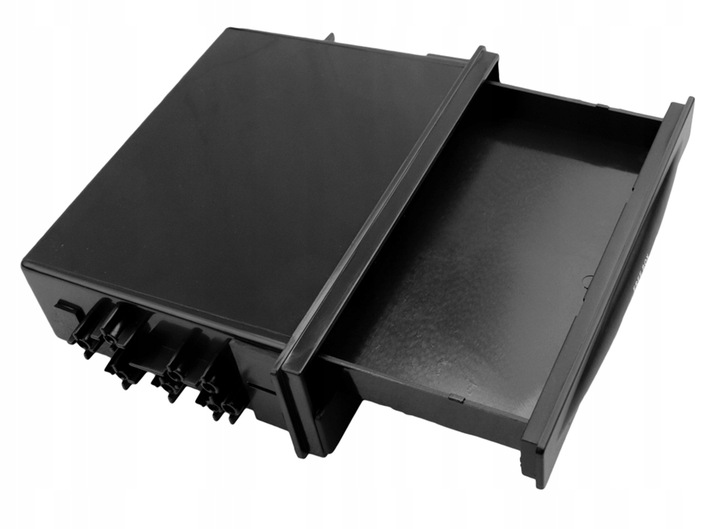 KIESZEŃ 1 DIN SAMOCHODOWY UCHWYT NA KUBEK NAPÓJ SCHOWEK POD RADIO DO AUTA Stan opakowania oryginalne