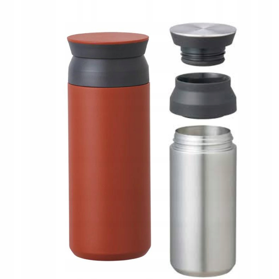 

Kinto kubek termiczny 350ml czerwony metalowy