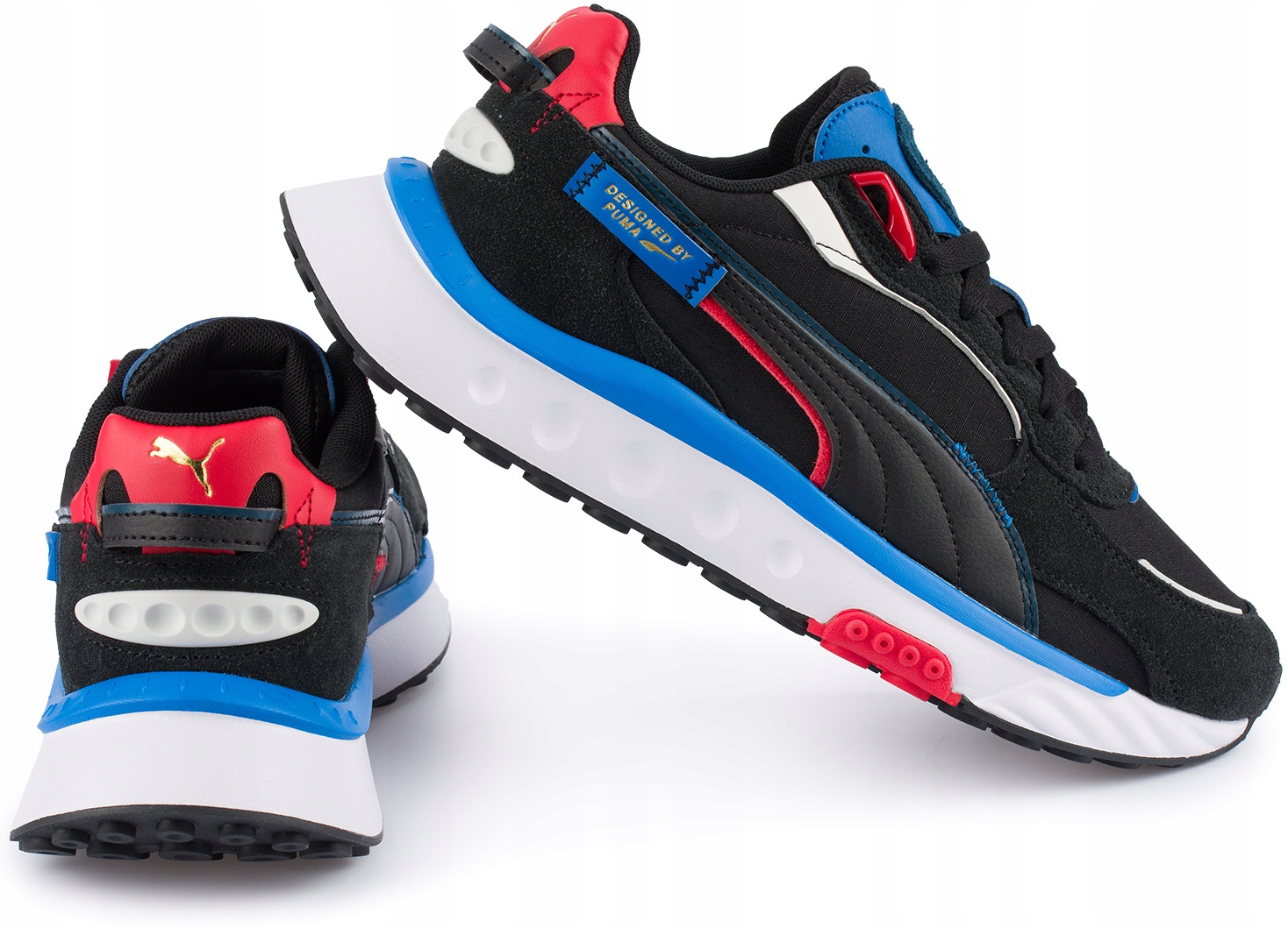PUMA WILD RIDER 384622-02 MĘSKIE BUTY SPORTOWE SNEAKERSY r. 44 Model Wild Rider Displaced sneakersy męskie