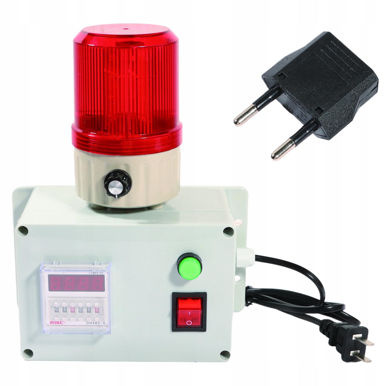 Časový alarm 105 dB cyklický alarm 220 V (regulácia hlasitosti)