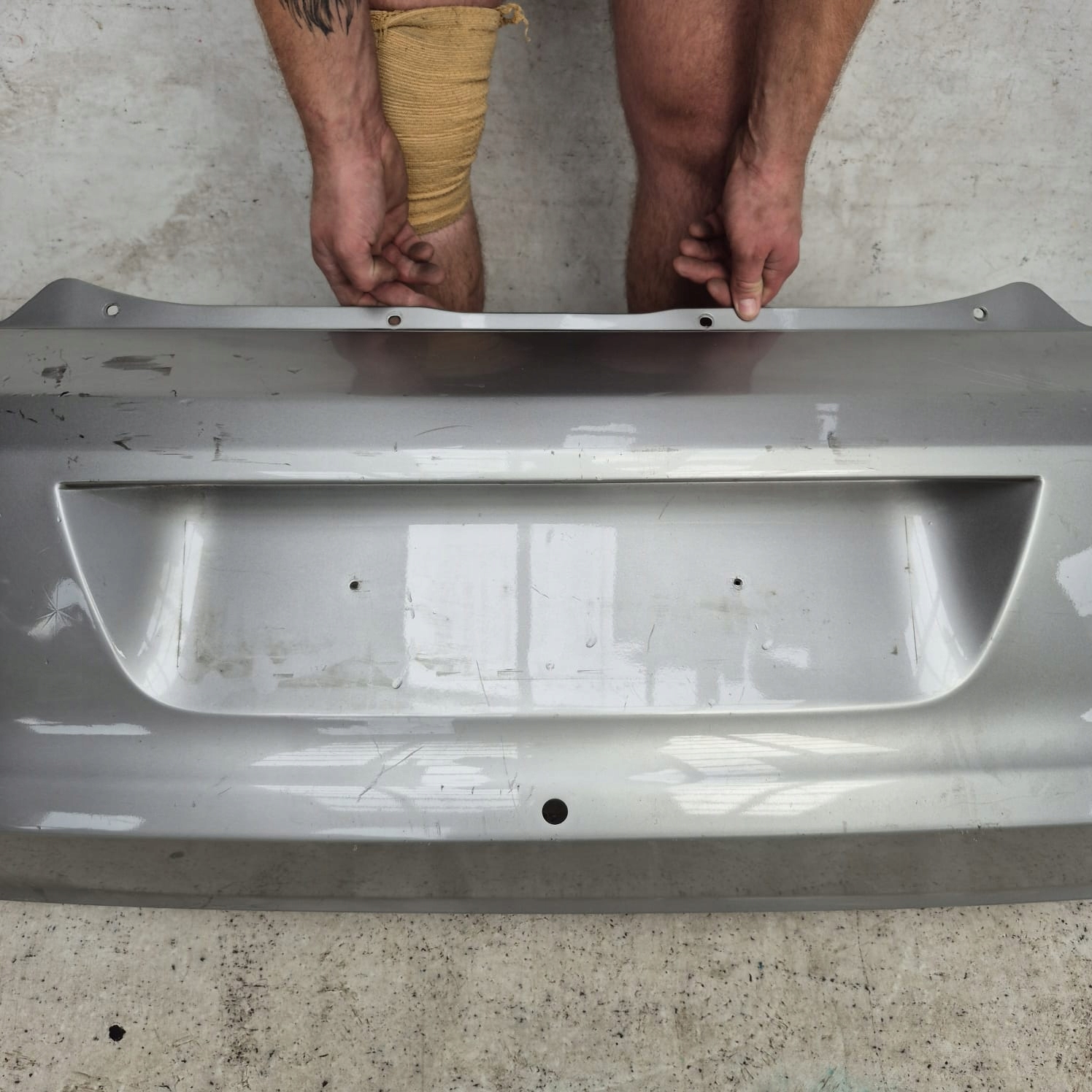 SKODA CITIGO 11-19 bumper rear part rear PDC