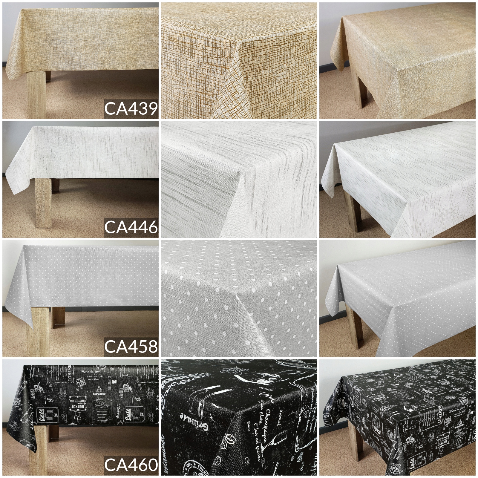 Obrus Cerata Na Włókninie Ozdoba Stołu 140x240cm Szerokość produktu 140 cm