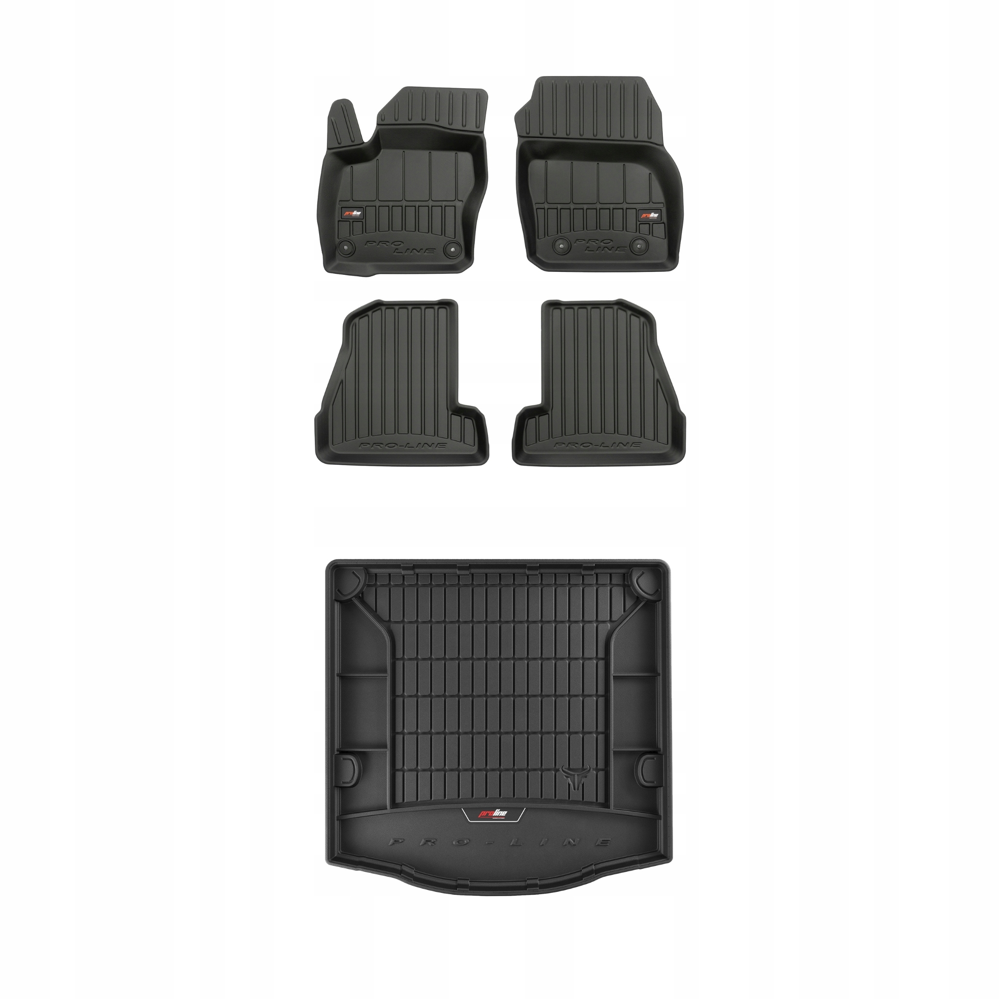 Frogum 3D Sada gumových koberců a rohože s logem pro Ford Focus III